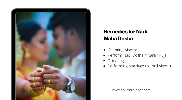 remedies for Nadi Maha Dosha